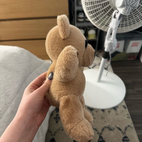 Vintage 1978 KinderGund Teddy Bear Made in Korea Beige Tan Plush 12" - Picture 2 of 8